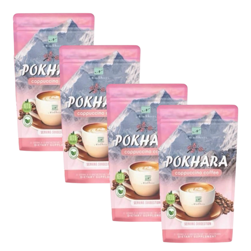 Pokhara Cappuccino Coffee by Namiroseus (Bundle of 4)