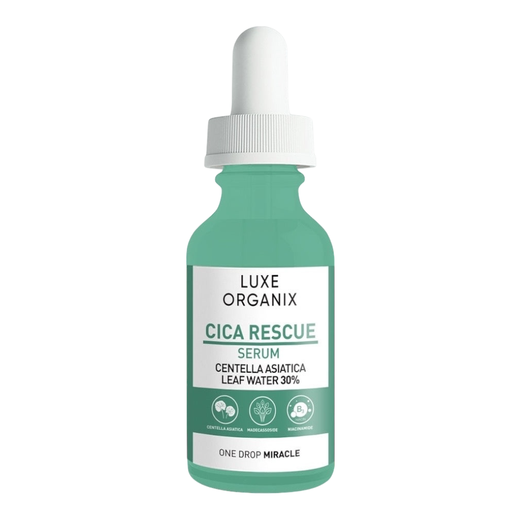Luxe Organix Cica Rescue Calming Serum (30ml)