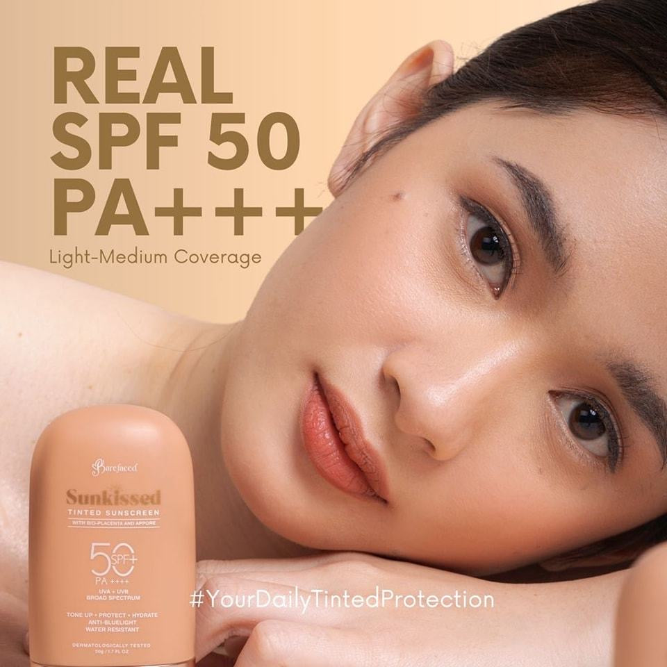Barefaced Sunkissed Tinted Sunscreen (50gm)