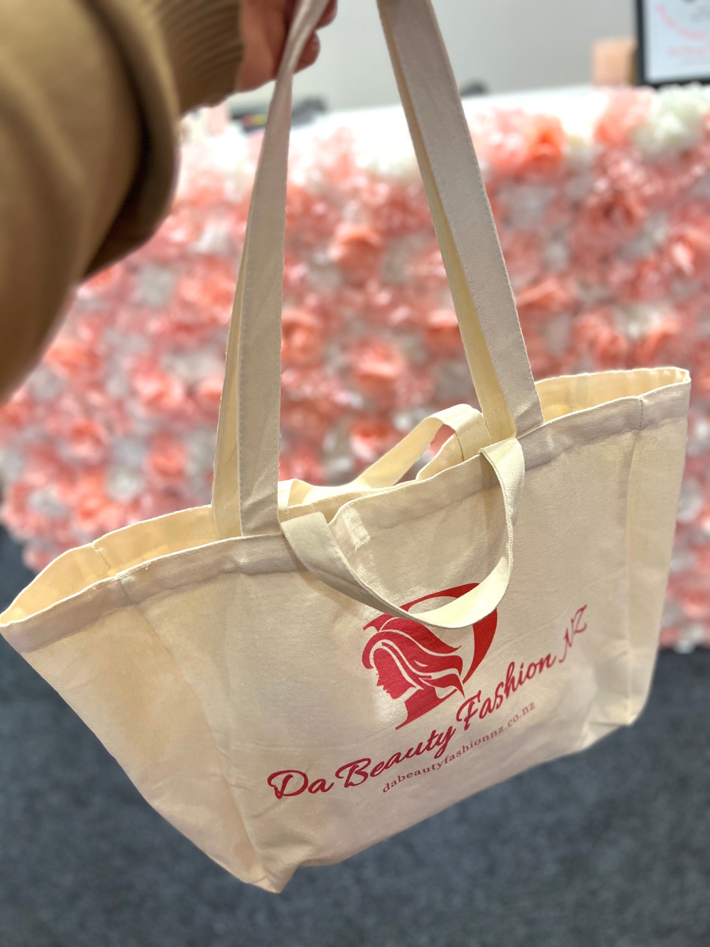 Da Beauty Canvas Tote Bag