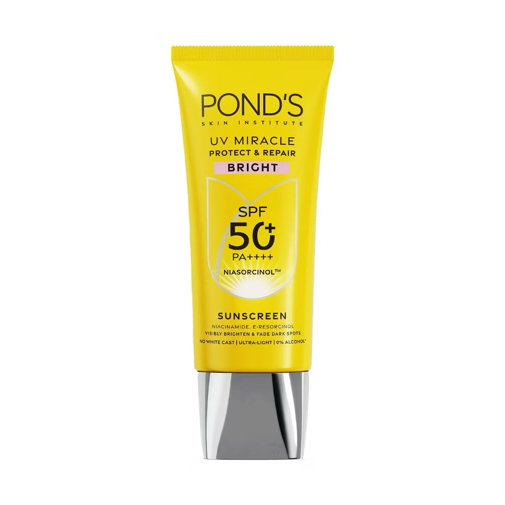 PONDS Bright Niacinamide + E-Resorcinol Sunscreen SPF50 PA++++ (50gm)