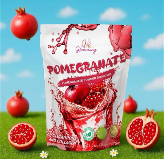 Glowming Shape Pomegranate Powder Drink Mix by Cris Cosmetics