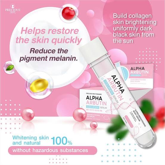 Precious Skin Alpha Arbutin 3Plus Collagen Body Serum