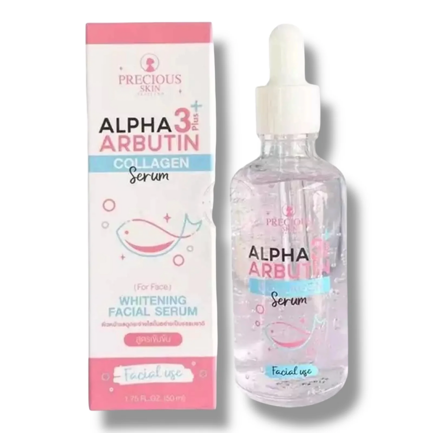 Precious Skin Alpha Arbutin 3Plus Collagen Facial Serum (50ml)