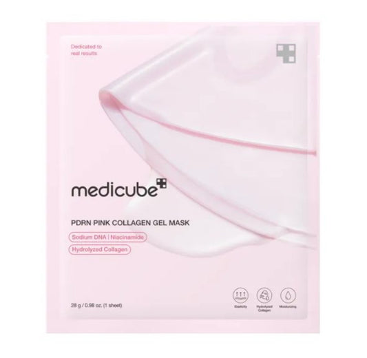 Medicube PDRN Pink Collagen Gel Mask (1pack/4 sheet masks)