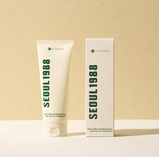 K-SECRET Seoul 1988 Cleansing Foam Fine Cica 1% + Probiotics (150ml)