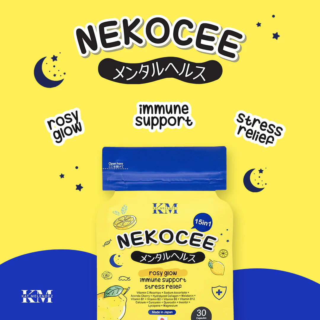 Nekocee 15-in-1 by Kath Melendez Vit C Collagen Capsule