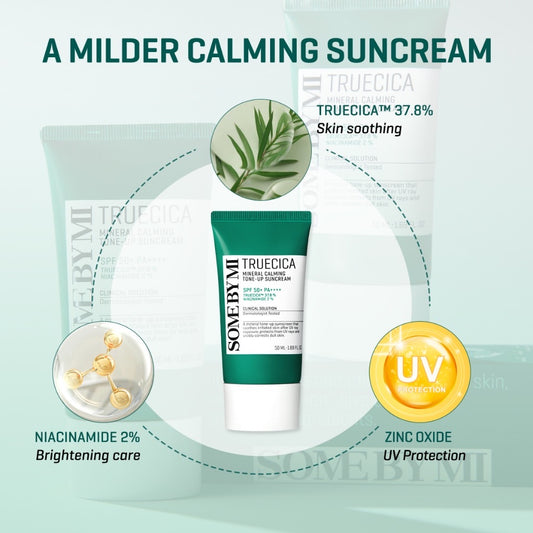 Some By Mi TRUECICA Mineral Calming Tone-up Suncream (50ml)