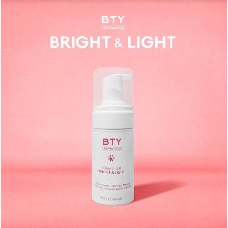 BTY Advance Bright and Light Facial Cleansing Mousse (100ml)