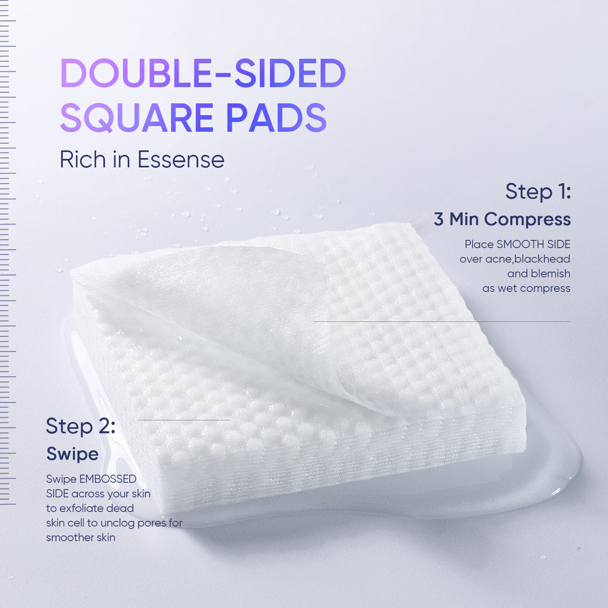 SKINTIFIC AHA BHA PHA Exfoliating Pads (40pads)