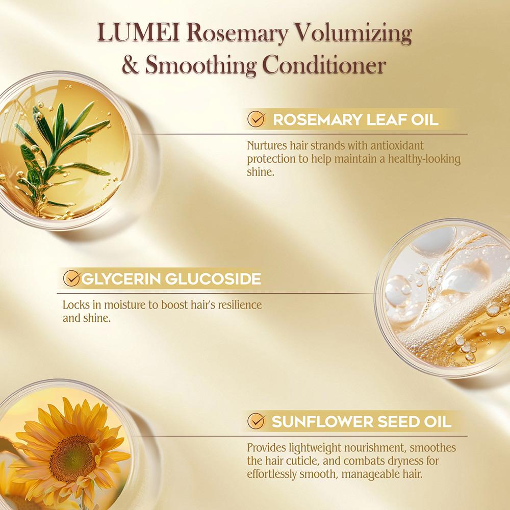 Lumei Rosemary Infused Shampoo & Conditioner