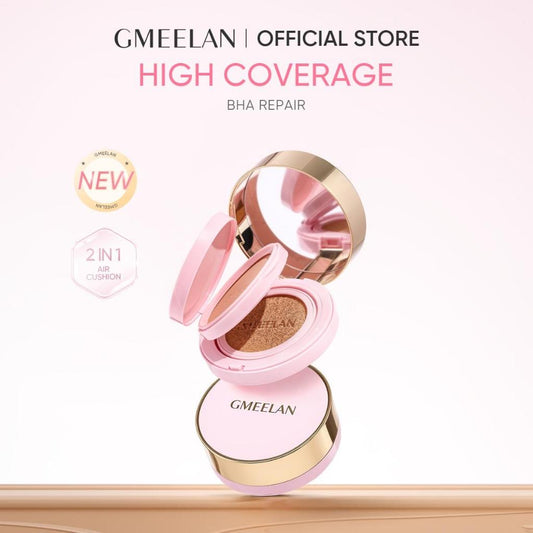 GMEELAN Black Truffle High Coverage BHA Repair Long Lasting 2 in 1 Air Cushion Foundation