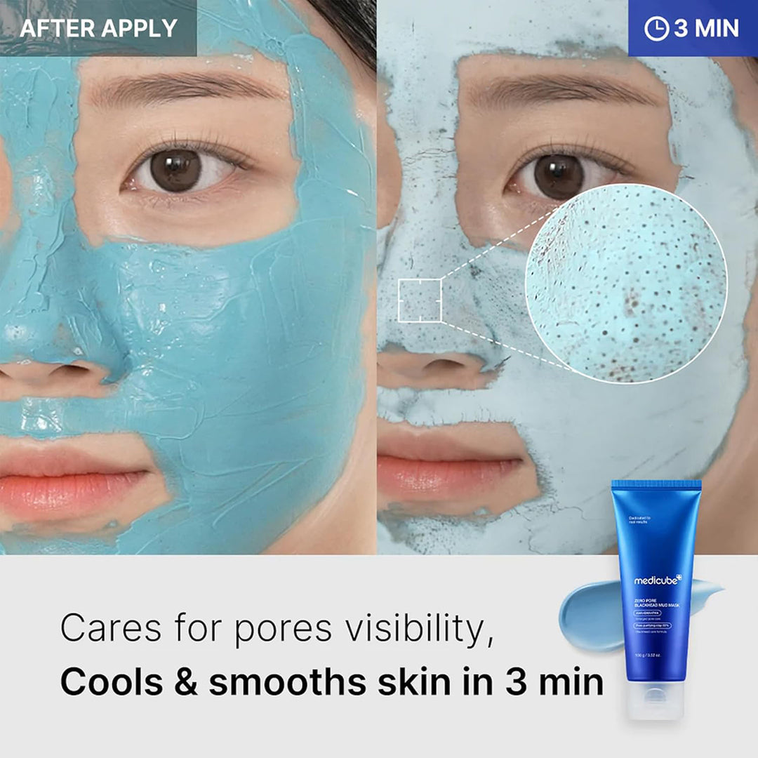Medicube Zero Pore Blackhead Mud Mask (100gm)