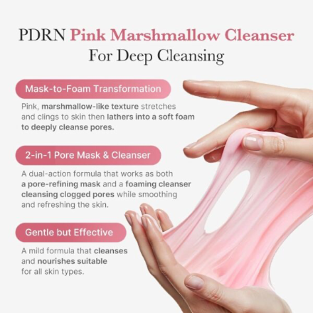 Medicube PDRN Pink Niacinamide Whip Cleanser (120gm)