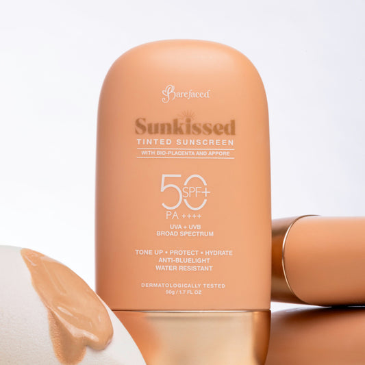 Barefaced Sunkissed Tinted Sunscreen SPF50 PA++++ (50gm)