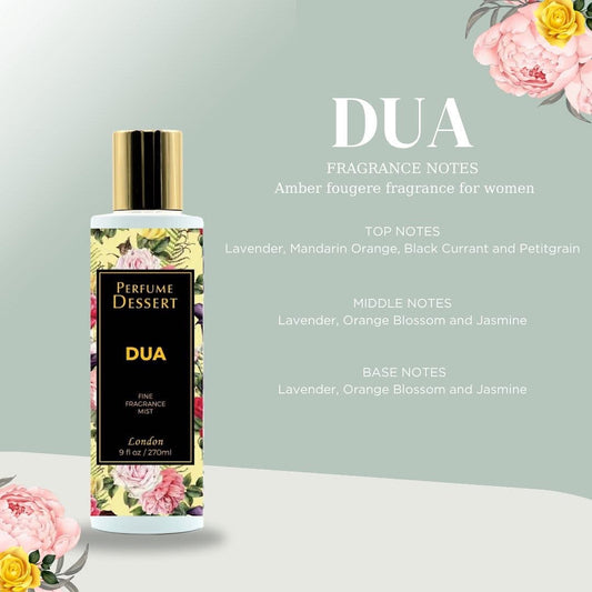 Perfume Dessert London Fine Fragrance Mist Dua (270ml)