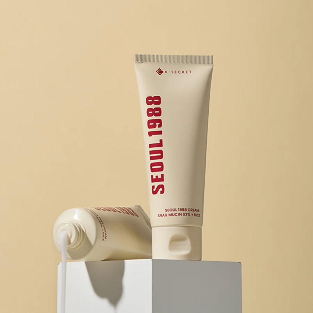 K-SECRET Seoul 1988 Cream: Snail Mucin 93% + Rice (100ml)