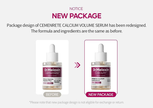 Dr.Melaxin Cemenrete Calcium Intense Ampoule Plus Serum (30ml)