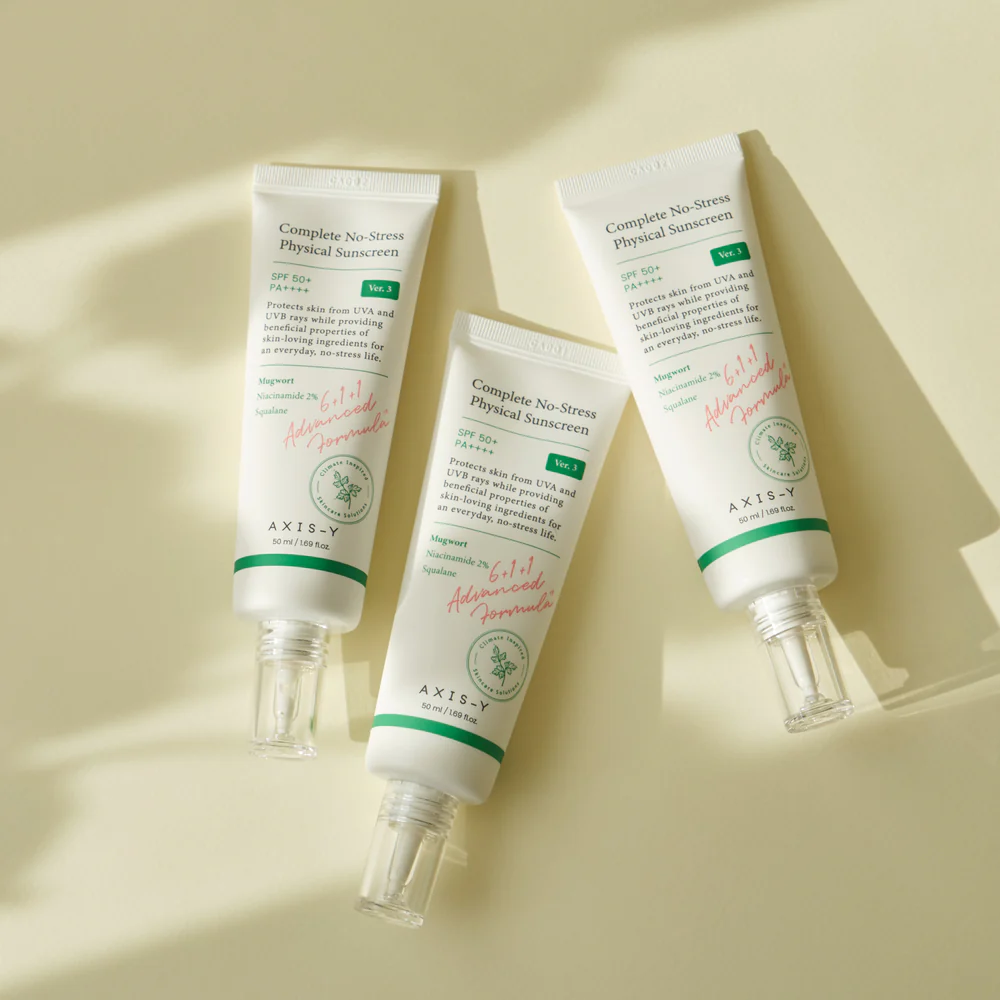 AXIS-Y No Stress Physical Sunscreen SPF50+ PA++++(50ml)