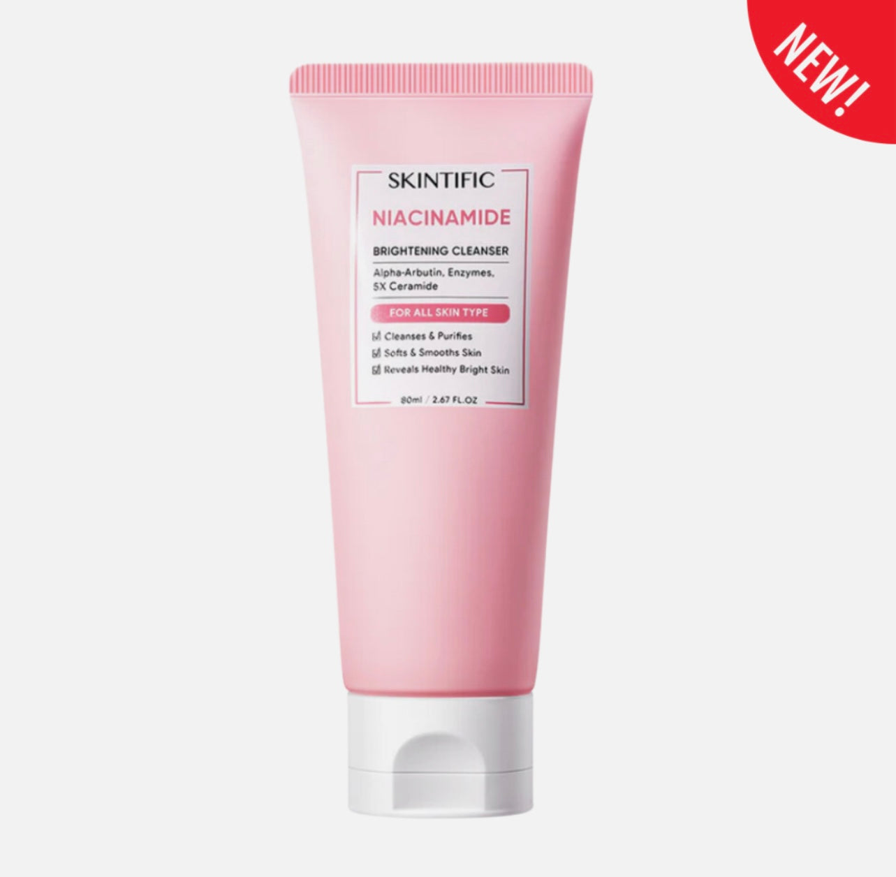 Skintific Brightening Cleanser for All Skin Type (80ml)