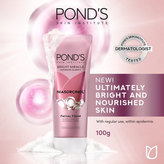 PONDS Bright Miracle Ultimate Clarity Facial Foam (100gm)