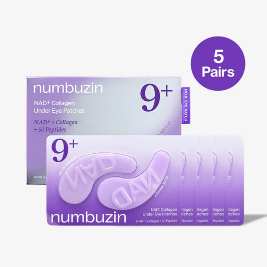 Numbuzin NAD+ Collagen + 50 Peptides Under Eye Patches (5pairs)