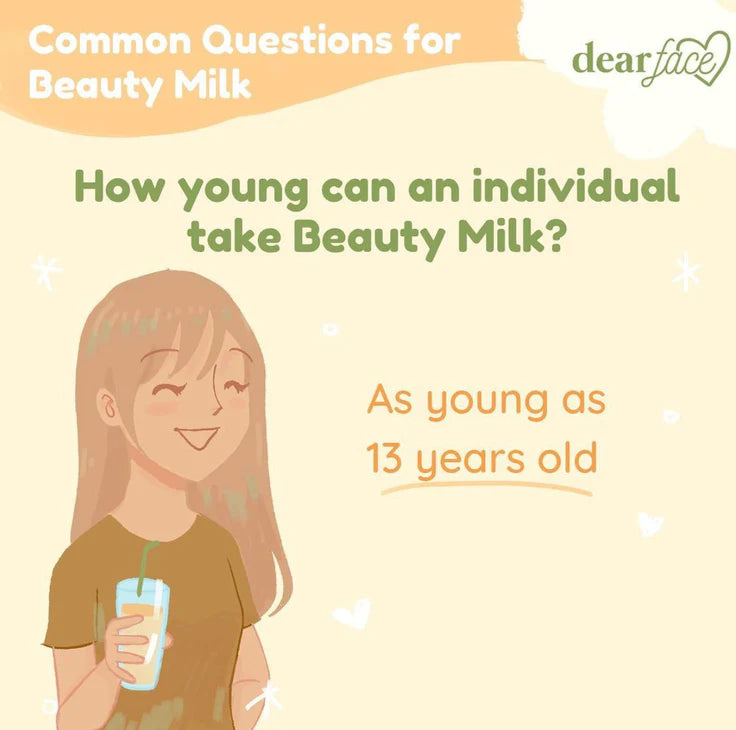 Dear Face Beauty Milk Melon Collagen Drink