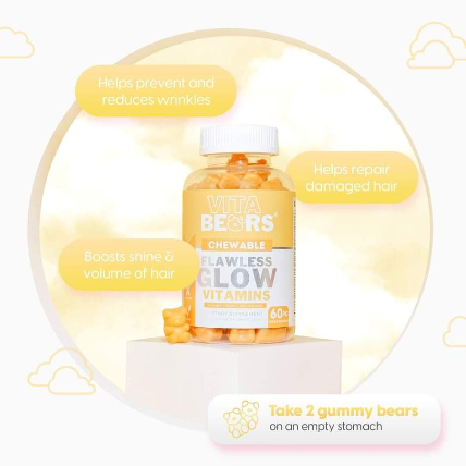 VITABEARS Chewable Flawless Glow (60caps)