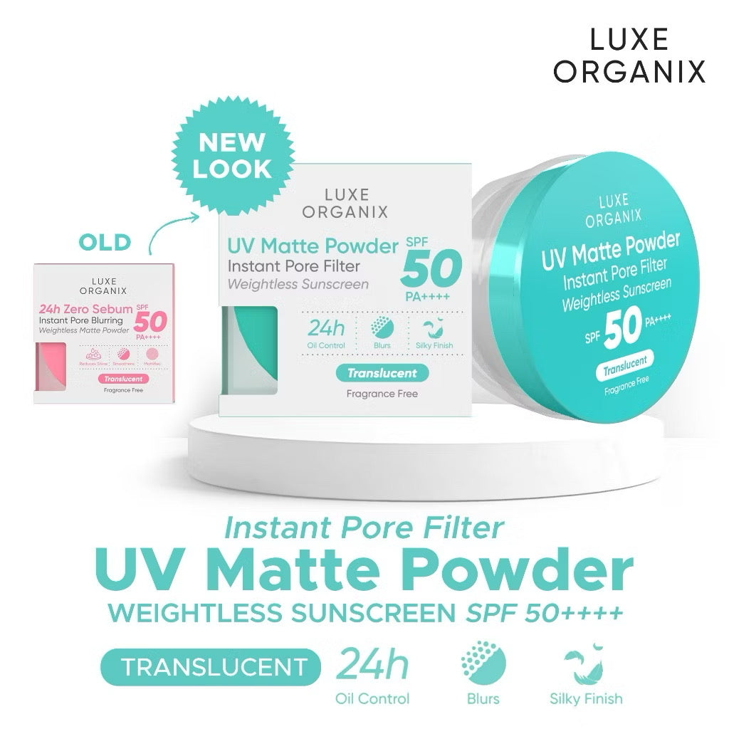 Luxe Organix 24h Zero Sebum Matte Powder (15gm)