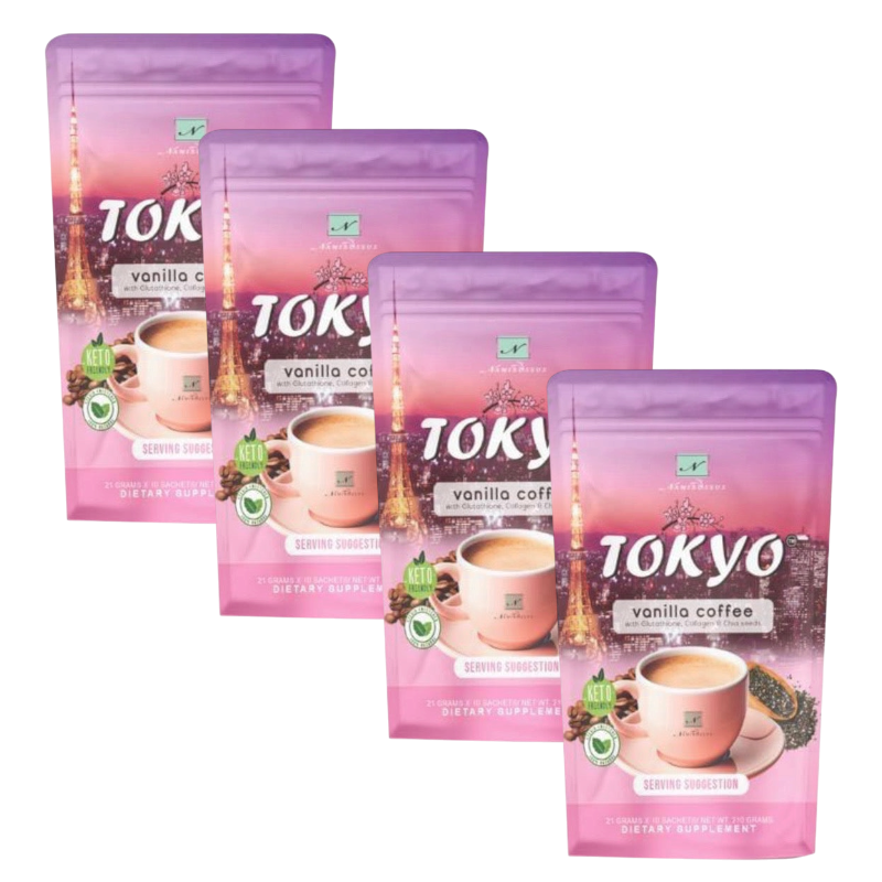 Tokyo Vanilla Coffee by Namiroseus (Bundle of 4)