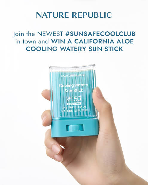 NATURE REPUBLIC California Aloe Cooling Watery Sun Stick SPF50+ (24gm)