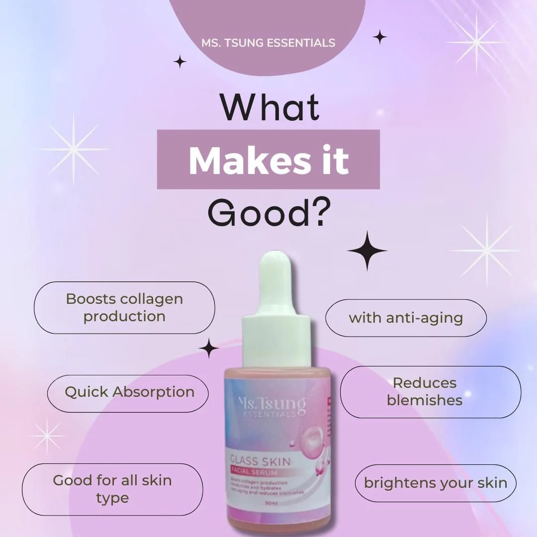 Ms. Tsung Essentials Glass Skin Facial Serum (30ml)