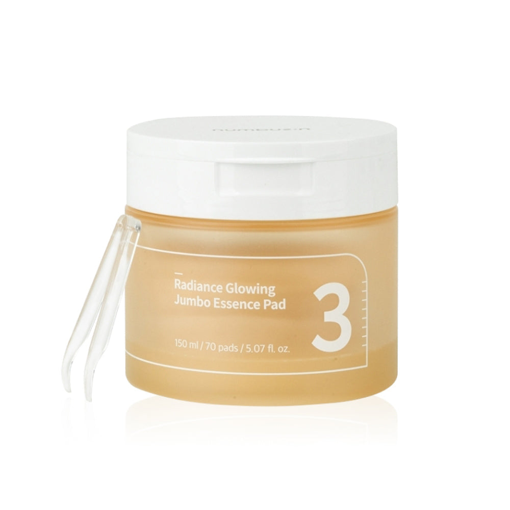 Numbuzin No.3 Randiance Glowing Jumbo Essence Pad (190ml)