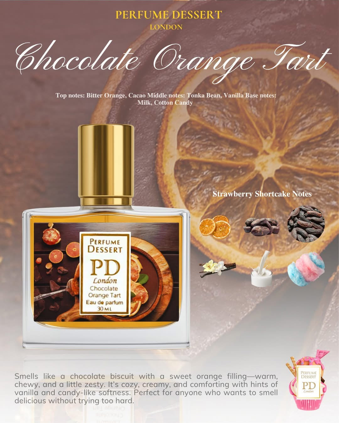 Perfume Dessert London Chocolate Organge Tart (50ml)