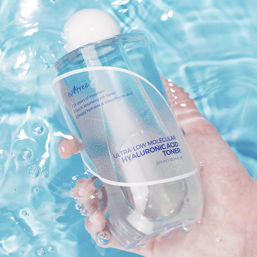 ISNTREE Ultra-Low Molecular Hyaluronic Acid Toner (300ml)