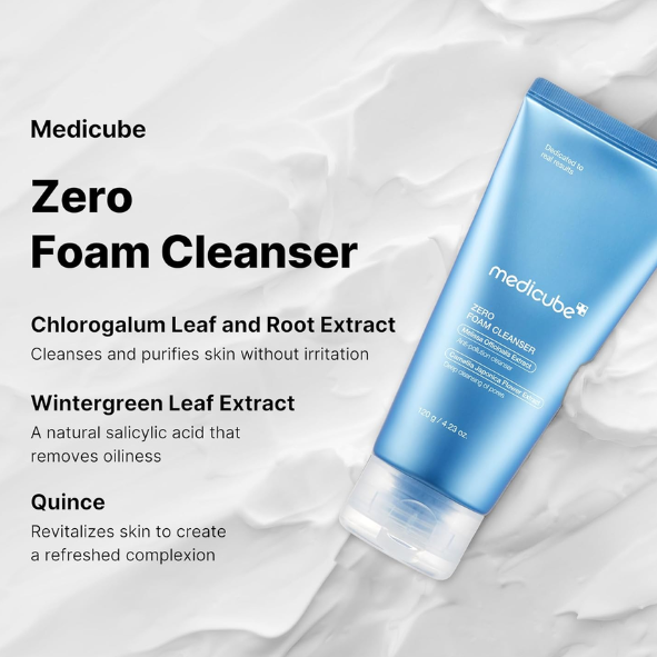 Medicube Zero Foam Cleanser (120gm)