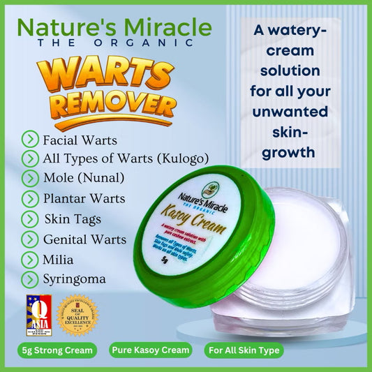Natures Miracle Kasoy Cream Original Warts/Skin Tag Remover (5gm)