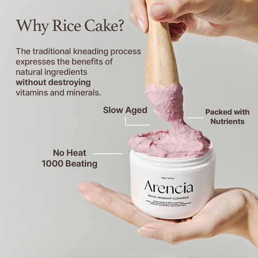Arencia Fresh Rosehip Rice Mochi Cleanser (120gm)