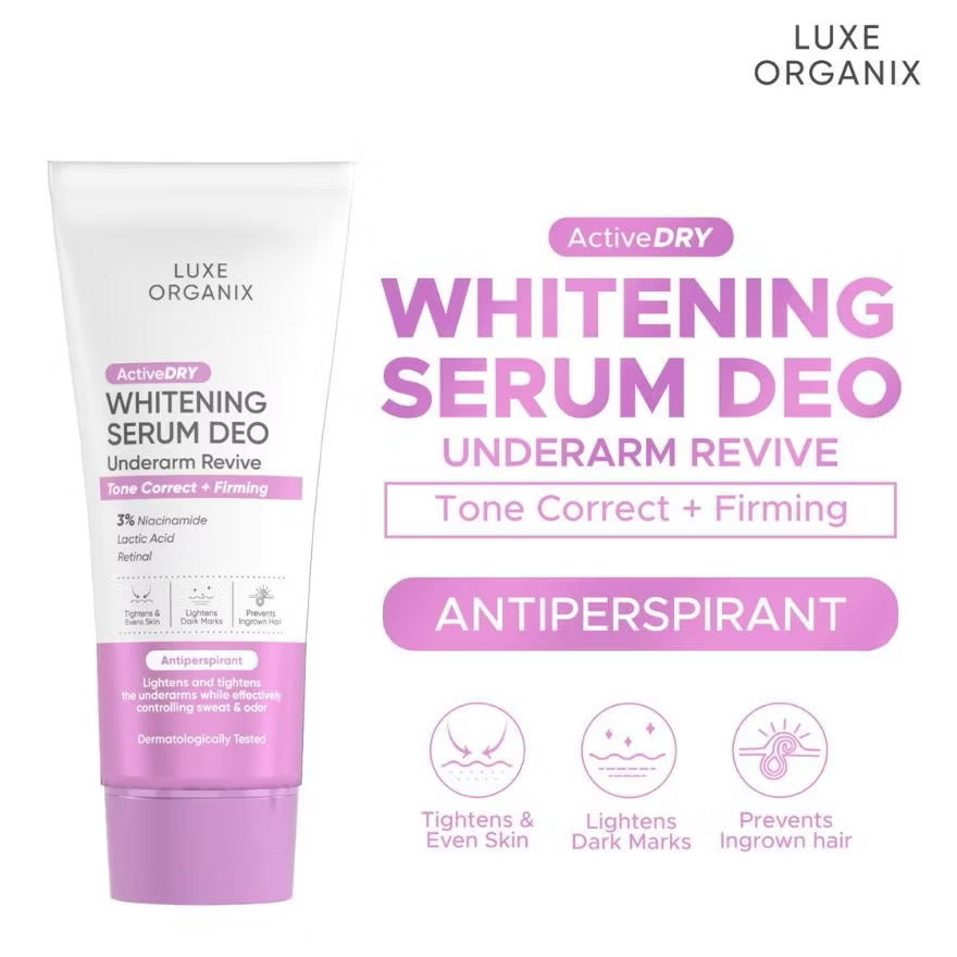 Luxe Organix Whitening Serum Deo Tone Correct + Brightening