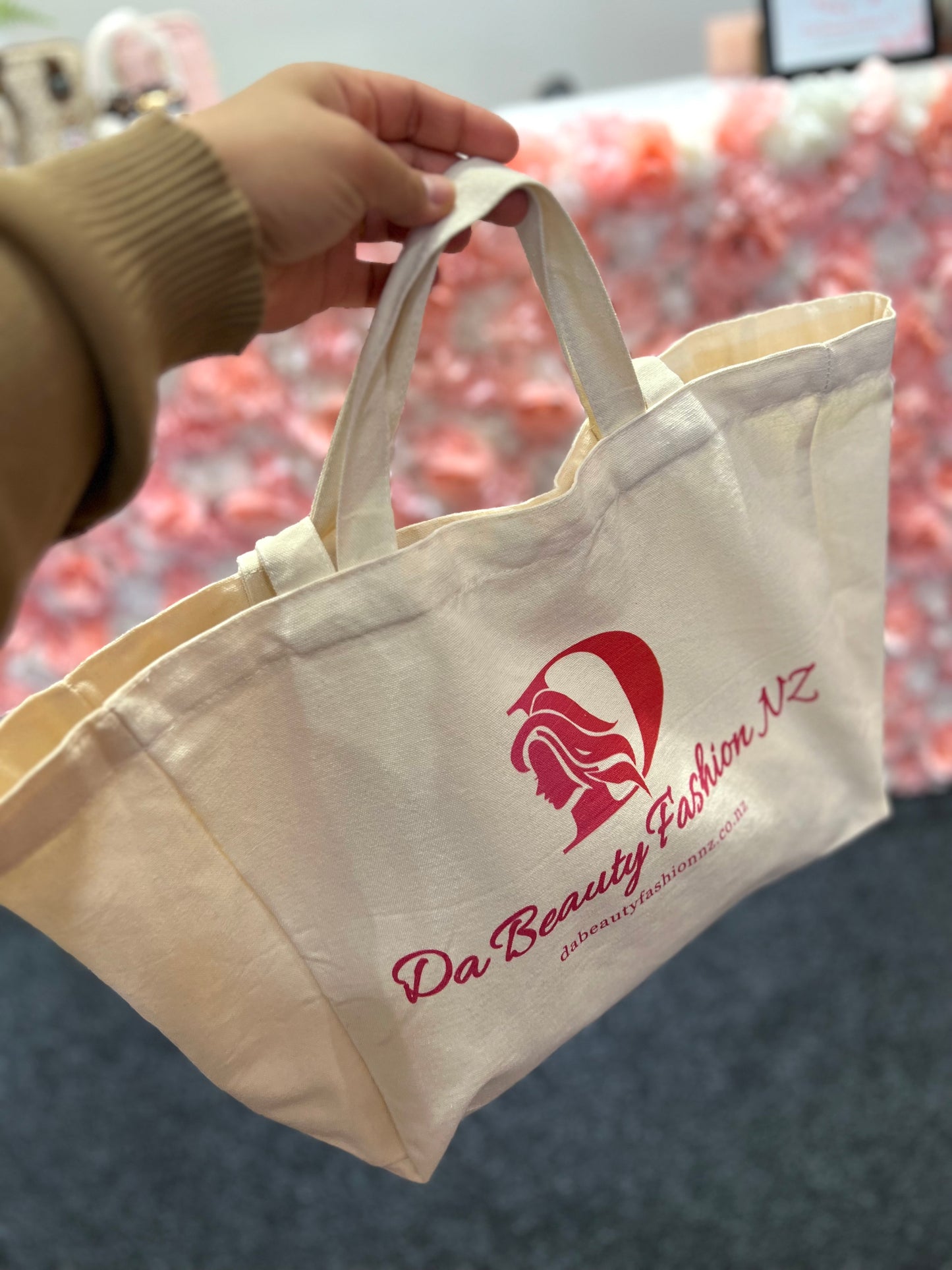Da Beauty Canvas Tote Bag
