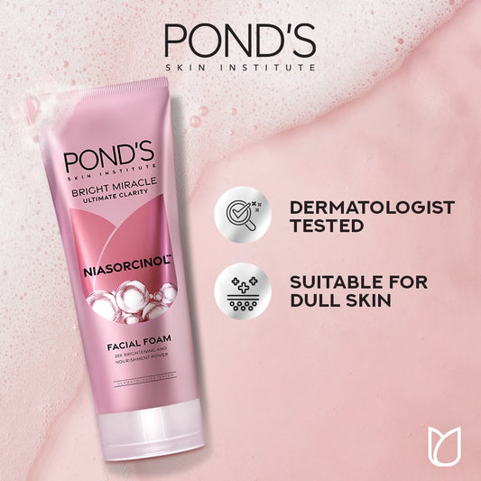 PONDS Bright Miracle Ultimate Clarity Facial Foam (100gm)