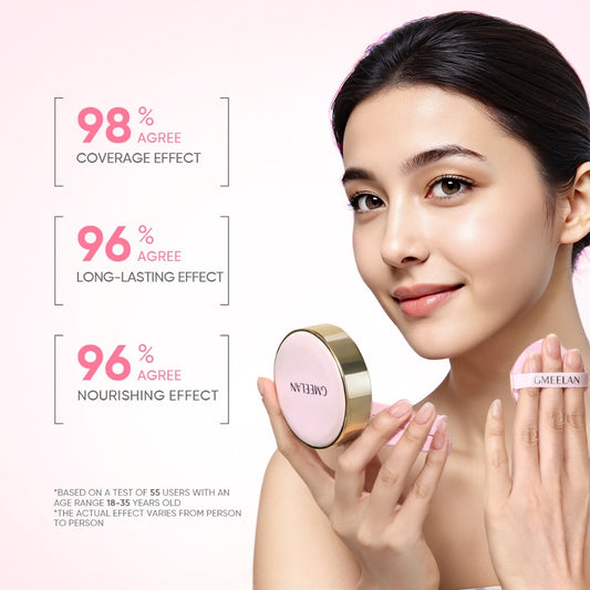 GMEELAN Black Truffle High Coverage BHA Repair Long Lasting 2 in 1 Air Cushion Foundation