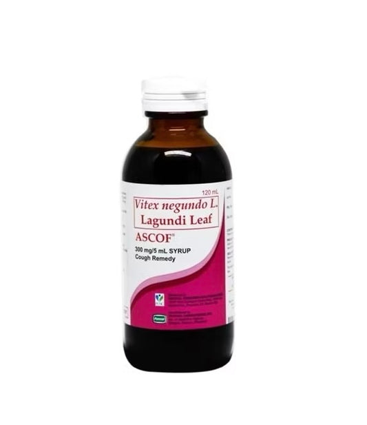 ASCOF Lagundi Leaf Syrup for Kids (120ml)