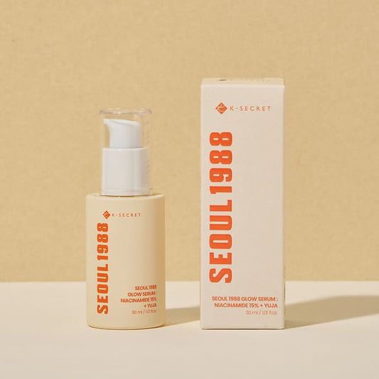K-SECRET Seoul 1988 Glow Serum: Niacinamide 15% + Yuja (30ml)