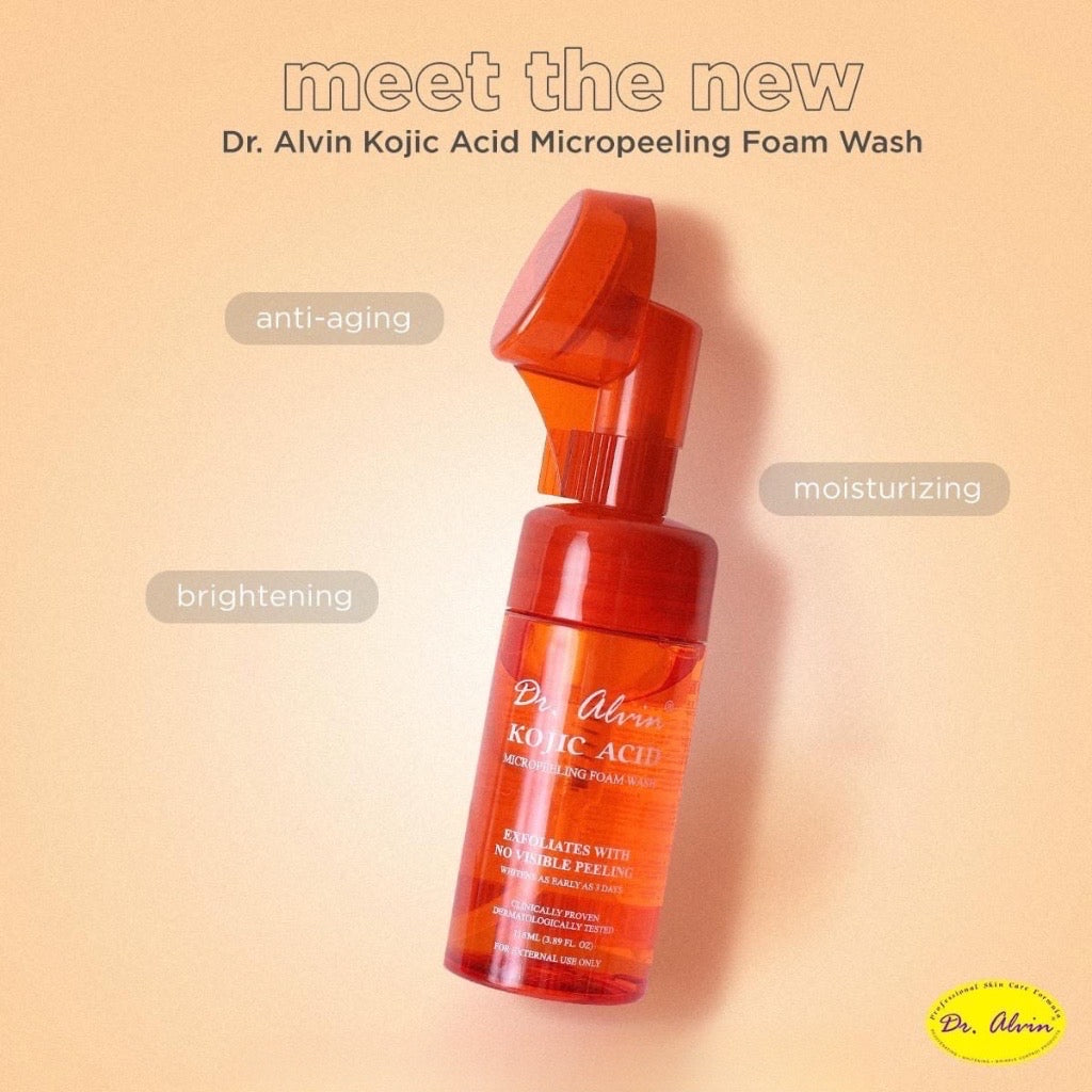 Dr. Alvin Gluta-Papaya Facial Foam Cleanser (115ml)