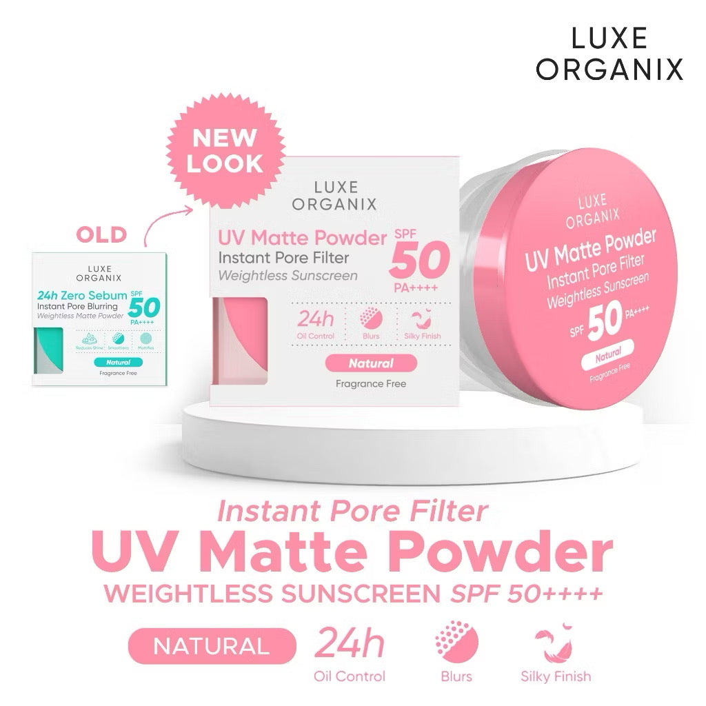 Luxe Organix 24h Zero Sebum Matte Powder (15gm)