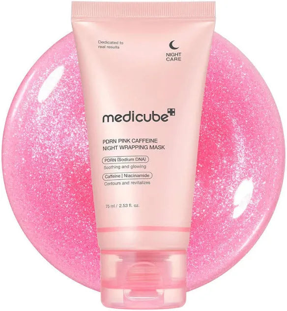 Medicube PDRN Pink Caffeine Night Wrapping Mask (75ml)