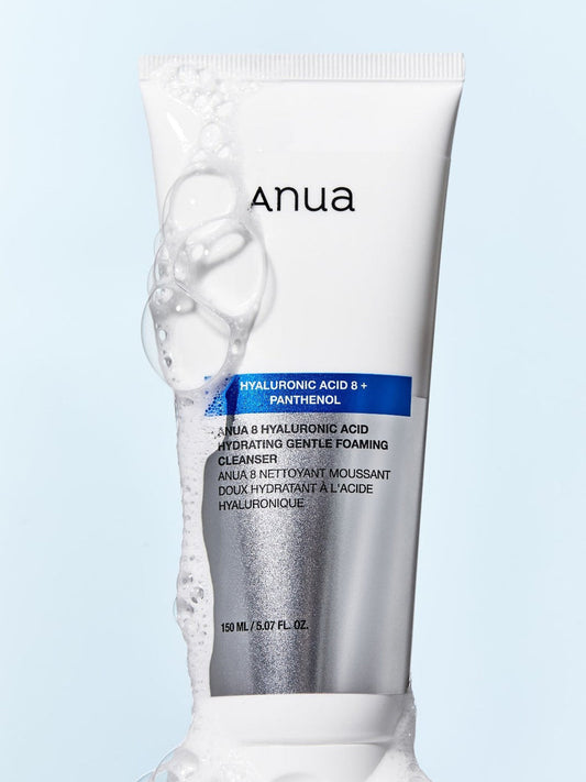 Anua Hyaluronic Acid 8 + Panthenol Gentle Foaming Cleanser (150ml)