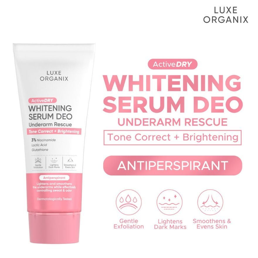 Luxe Organix Whitening Serum Deo Tone Correct + Brightening
