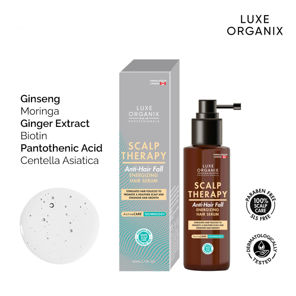 Luxe Organix Scalp Therapy Anti-Hair Fall Energizing Hair Serum (100ml)